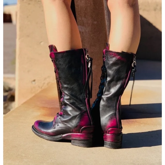 A.S.98 Steward Distressed Fuchsia 38. NWT - Picture 2 of 14